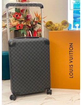 (UNUSED) LOUIS VUITTON HORIZON 55 DAMIER GRAPHITE CANVAS LUGGAGE FULL SET