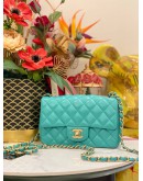 2019 CHANEL CLASSIC RECTANGULAR MINI SINGLE FLAP GOLD HARDWARE SLING BAG FULL SET