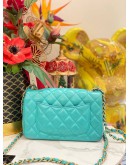 2019 CHANEL CLASSIC RECTANGULAR MINI SINGLE FLAP GOLD HARDWARE SLING BAG FULL SET