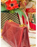 CHANEL CC FLAP MINI RARE LIZARD LIMITED EDITION CHAIN BAG GHW