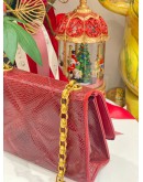 CHANEL CC FLAP MINI RARE LIZARD LIMITED EDITION CHAIN BAG GHW