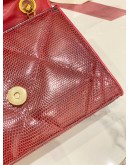CHANEL CC FLAP MINI RARE LIZARD LIMITED EDITION CHAIN BAG GHW
