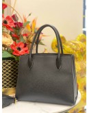 (LIKE NEW) PRADA BLACK SAFFIANO LEATHER SHOULDER BAG WITH STRAP