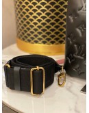 (LIKE NEW) 2023 MICROCHIP LOUIS VUITTON COUSSIN MM MONOGRAM PUFFY LEATHER IN BLACK -FULL SET- 