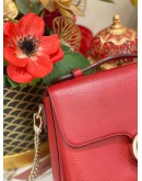 (LIKE NEW) GUCCI SOHO INTERLOCKING RED CHAIN BAG 
