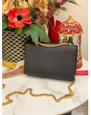 (LIKE NEW) YSL YVES SAINT KATE MEDIUM CROSSBODY BAG IN BLACK GRAINED CALFSKIN LEATHER