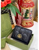 (LIKE NEW) GUCCI GG MATELASSE CARD CASE WALLET FULL SET