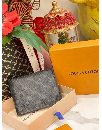 LOUIS VUITTON DAMIER GRAPHITE CANVAS MULTIPLE WALLET