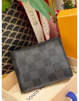 LOUIS VUITTON DAMIER GRAPHITE CANVAS MULTIPLE WALLET
