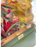 FENDI PEEKABOO ISEEU EAST-WEST TOP HANDLE NAPPA LEATHER BAG 