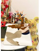 (LIKE NEW) FENDI PEEKABOO WHITE INLAY STOCKING GIRL 