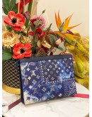 LOUIS VUITTON M81442 POCHETTA VOYAGE MM MONOGRAM BLUE BANDANA PATTERN CLUTCH