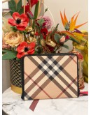 BURBERRY APPLE IPAD NOVA CHECK CANVAS CASE
