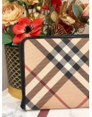 BURBERRY APPLE IPAD NOVA CHECK CANVAS CASE