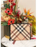 BURBERRY APPLE IPAD NOVA CHECK CANVAS CASE