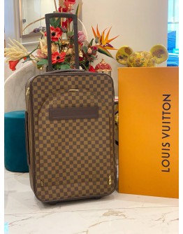 (LIKE NEW) LOUIS VUITTON DAMIER EBENE PEGASE 55 ROLLING LUGGAGE