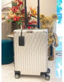 (LIKE NEW) FENDI X RIMOWA ALUMINUM CABIN CASE TROLLEY LUGGAGE