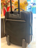 (LIKE NEW) PRADA BLACK NYLON ROLLING SUITCASE WHEELED TRAVEL BAG TROLLEY LUGGAGE