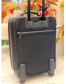 (LIKE NEW) PRADA BLACK NYLON ROLLING SUITCASE WHEELED TRAVEL BAG TROLLEY LUGGAGE