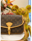 LOUIS VUITTON SOLOGNE BROWN MONOGRAM CANVAS CROSSBODY BAG