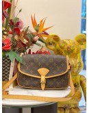 LOUIS VUITTON SOLOGNE BROWN MONOGRAM CANVAS CROSSBODY BAG