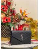 (LIKE NEW)YVES SAINT LAURENT CASSANDRE ENVELOPE CHAIN WALLET