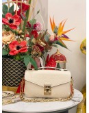 2024 MICROCHIP LOUIS VUITTON POCHETTE METIS EAST WEST CHAIN / STRAP BAG FULL SET