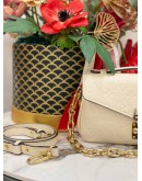 2024 MICROCHIP LOUIS VUITTON POCHETTE METIS EAST WEST CHAIN / STRAP BAG FULL SET