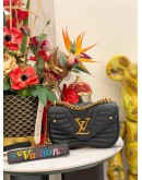 (LIKE NEW) LOUIS VUITTON NEW WAVE CHAIN PM SHOULDER BAG IN BLACK COLOUR FULL SET