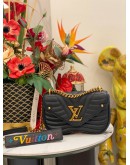 (LIKE NEW) LOUIS VUITTON NEW WAVE CHAIN PM SHOULDER BAG IN BLACK COLOUR FULL SET