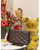 (LIKE NEW) 2023 GOYARD ALEXANDRE III BAG IN DARK BLUE BLACK GOYARDINE SLING BAG SHW FULL SET