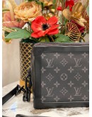 2023 LOUIS VUITTON SOFT TRUNK CROSSBODY BAG IN BLACK MONOGRAM ECLIPSE CANVAS AND COWHIDE LEATHER