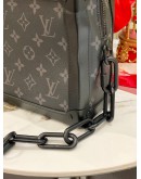 2023 LOUIS VUITTON SOFT TRUNK CROSSBODY BAG IN BLACK MONOGRAM ECLIPSE CANVAS AND COWHIDE LEATHER