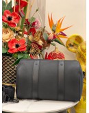 LOUIS VUITTON CITY KEEPALL IN BLACK AEROGRAM CALF LEATHER 