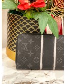 (LIKE NEW) LOUIS VUITTON MONOGRAM ECLIPSE FRAGMENT ZIPPY ORGANIZER WALLET