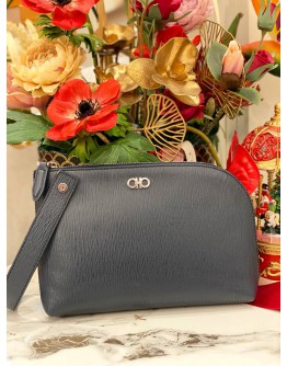 SALVATORE FERRAGAMO GANCINI CLUTCH