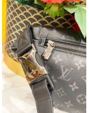 (LIKE NEW) 2024 MICROCHIP LOUIS VUITTON MONOGRAM ECLIPSE CANVAS DISCOVERY BUMBAG PM BAG