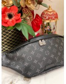 (LIKE NEW) 2024 MICROCHIP LOUIS VUITTON MONOGRAM ECLIPSE CANVAS DISCOVERY BUMBAG PM BAG