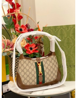 (BRAND NEW) GUCCI JACKIE 1961 SMALL WEBBING SHOULDER BAG -FULL SET- 