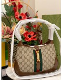 (BRAND NEW) GUCCI JACKIE 1961 SMALL WEBBING SHOULDER BAG -FULL SET- 