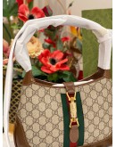 (BRAND NEW) GUCCI JACKIE 1961 SMALL WEBBING SHOULDER BAG -FULL SET- 