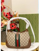 (BRAND NEW) GUCCI JACKIE 1961 SMALL WEBBING SHOULDER BAG -FULL SET- 