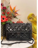 (BRAND NEW) MICROCHIP CHANEL MEDIUM SO BLACK FLAP BAG 