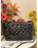 (BRAND NEW) MICROCHIP CHANEL MEDIUM SO BLACK FLAP BAG 