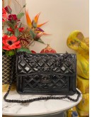 (BRAND NEW) MICROCHIP CHANEL MEDIUM SO BLACK FLAP BAG 