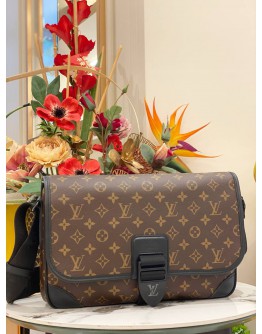 (UNUSED) 2024 LOUIS VUITTON ARCHY MONOGRAM CANVAS MESSENGER BAG 
