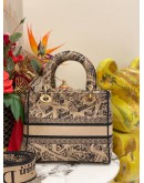 (LIKE NEW) CHRISTIAN DIOR MEDIUM LADY D-LITE BAG WITH STRAP