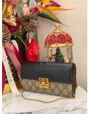 (LIKE NEW) GUCCI PADLOCK WALLET ON CHAIN - FULL SET- 