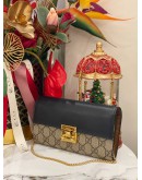(LIKE NEW) GUCCI PADLOCK WALLET ON CHAIN - FULL SET- 