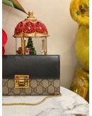 (LIKE NEW) GUCCI PADLOCK WALLET ON CHAIN - FULL SET- 